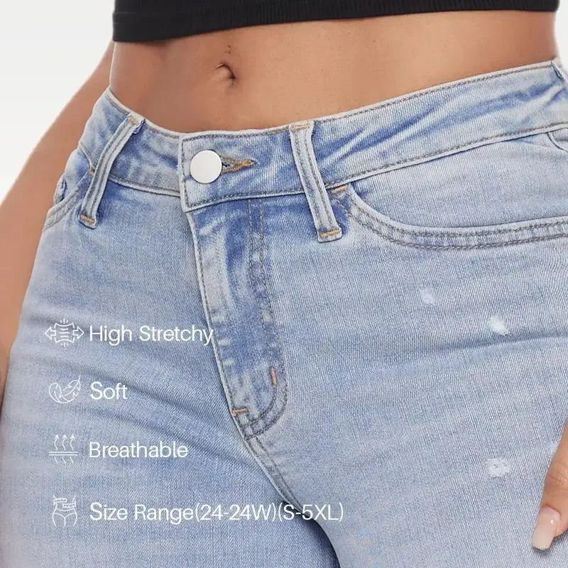 Stretchy Contour Jeans
